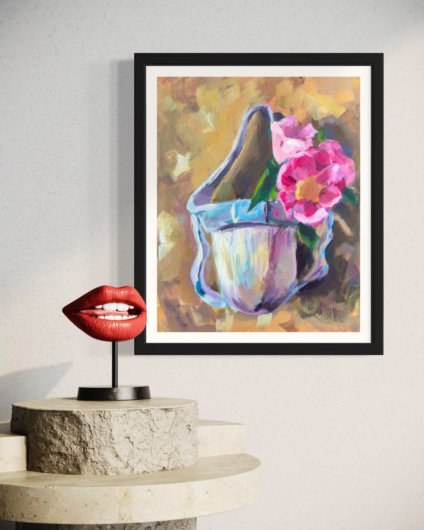 Jockstrap and Flowers, 8 x 10, Art Print