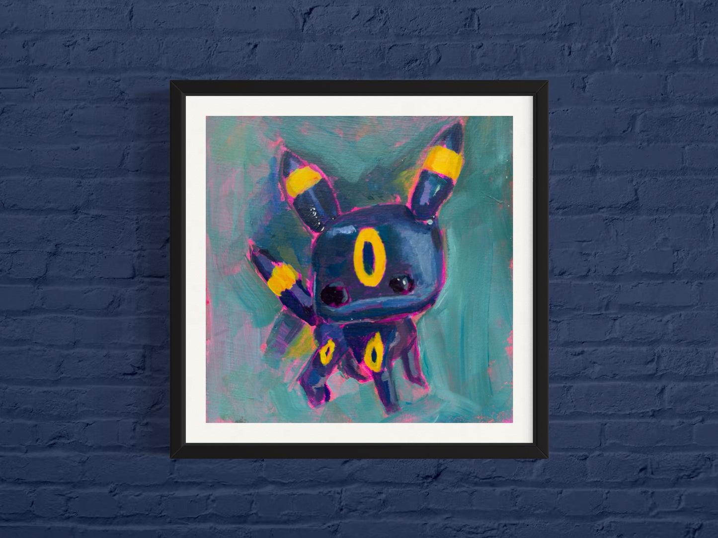 Eeveelution Full Set, Art Print, 5x5 Square Print Set