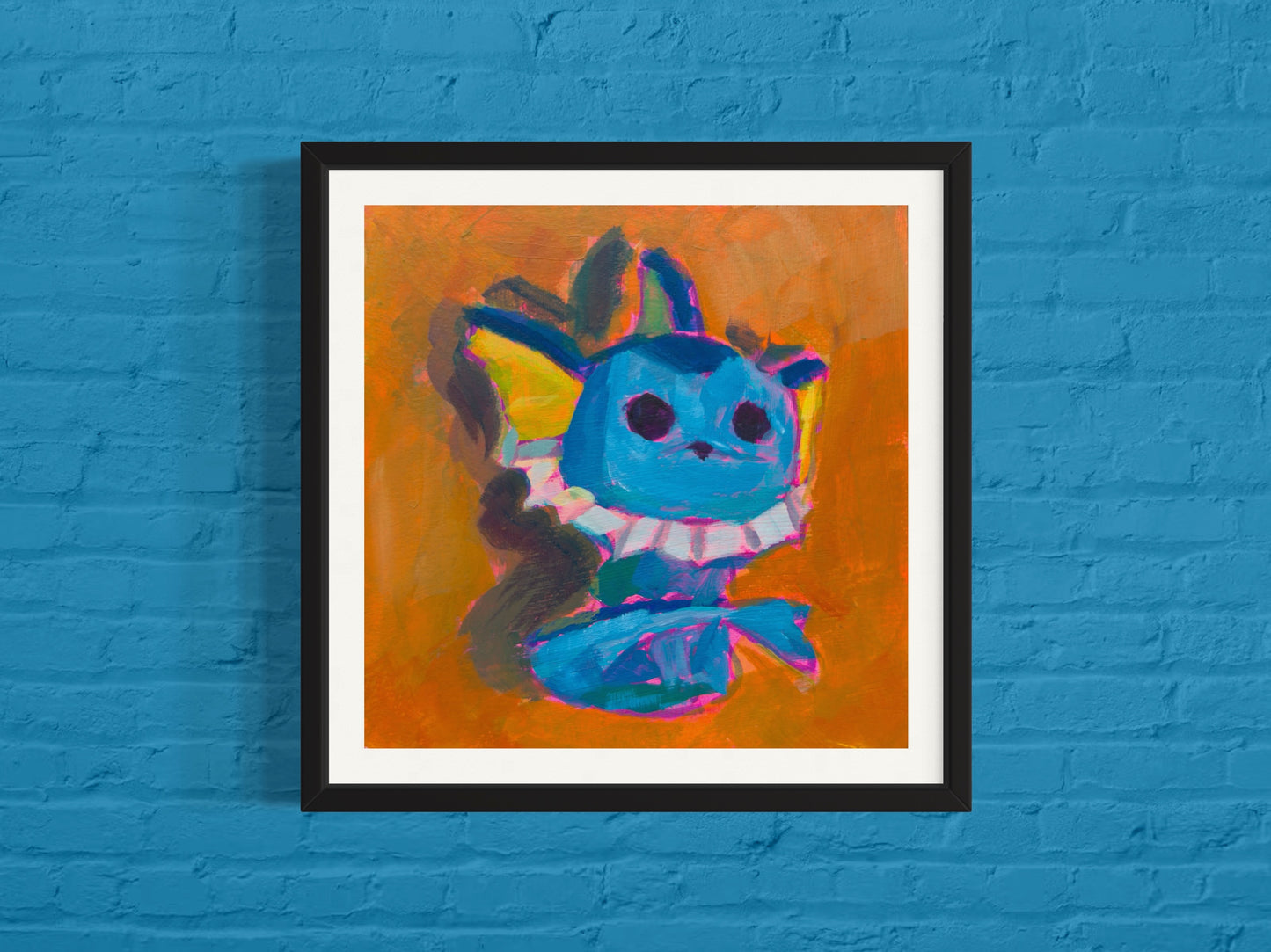 Eeveelution Full Set, Art Print, 5x5 Square Print Set