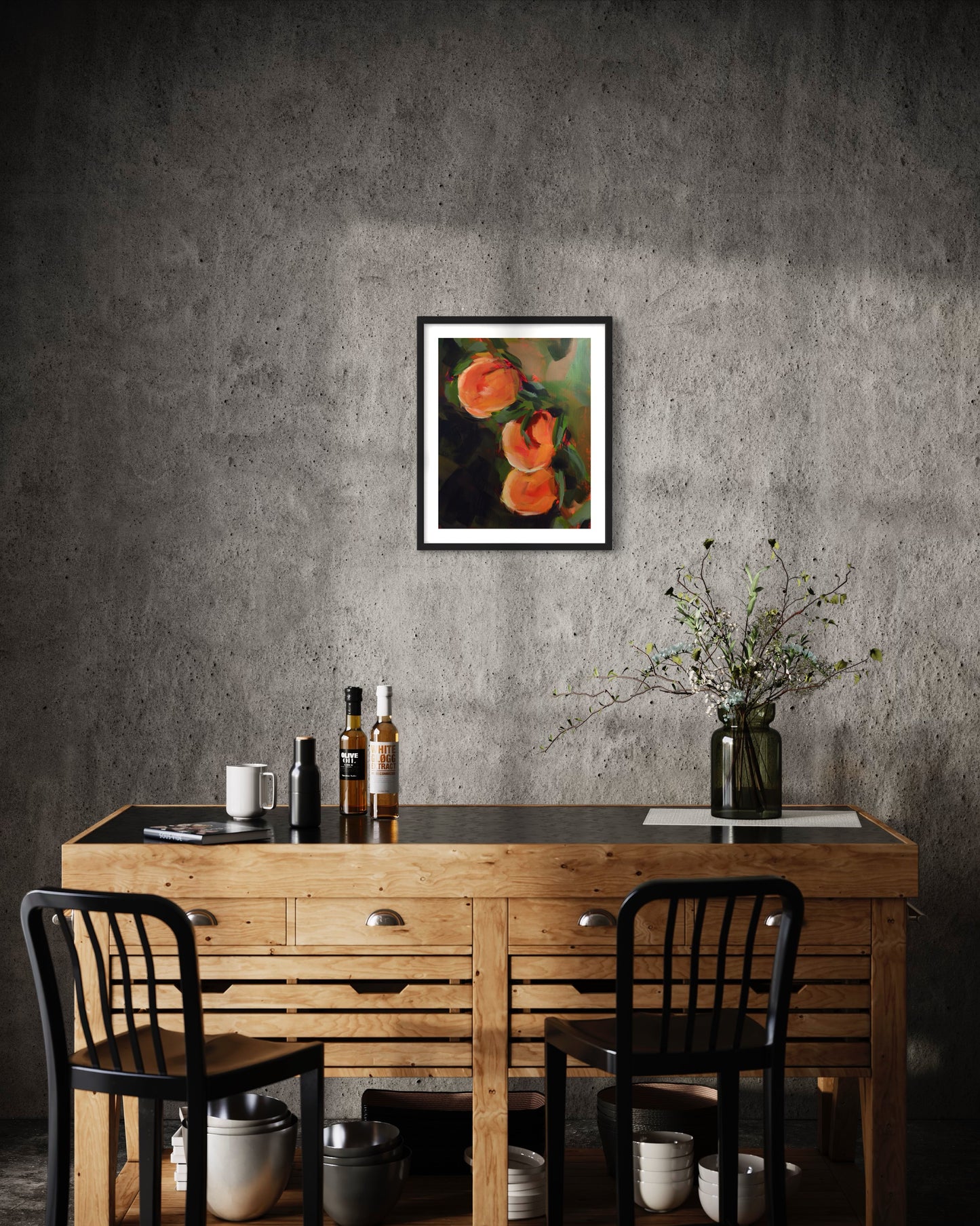 Peaches, 8 x 10 Art Print