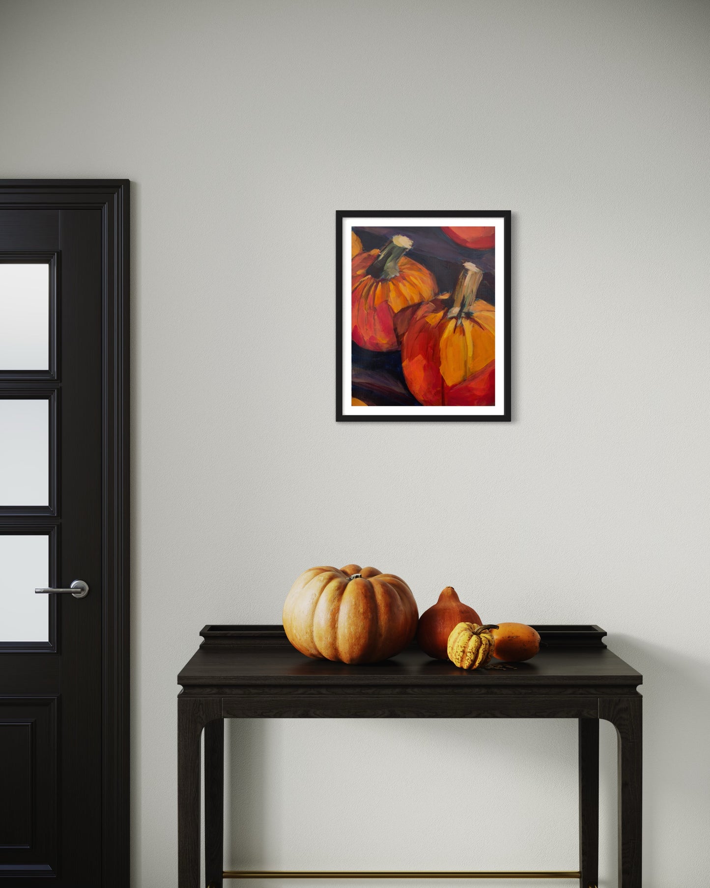 Pumpkin Print, 8 x 10 Art Print