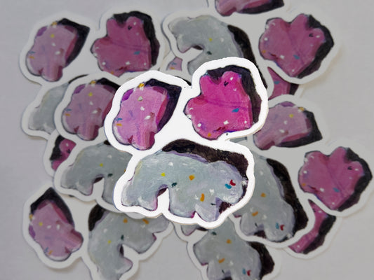 Animal Crackers, 3 inch Vinyl Sticker