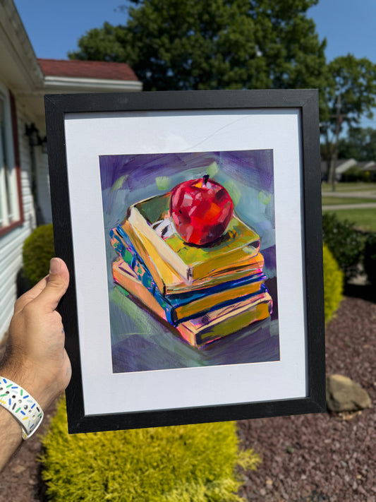 Framed Original Acrylic Painting - 11 x 14
