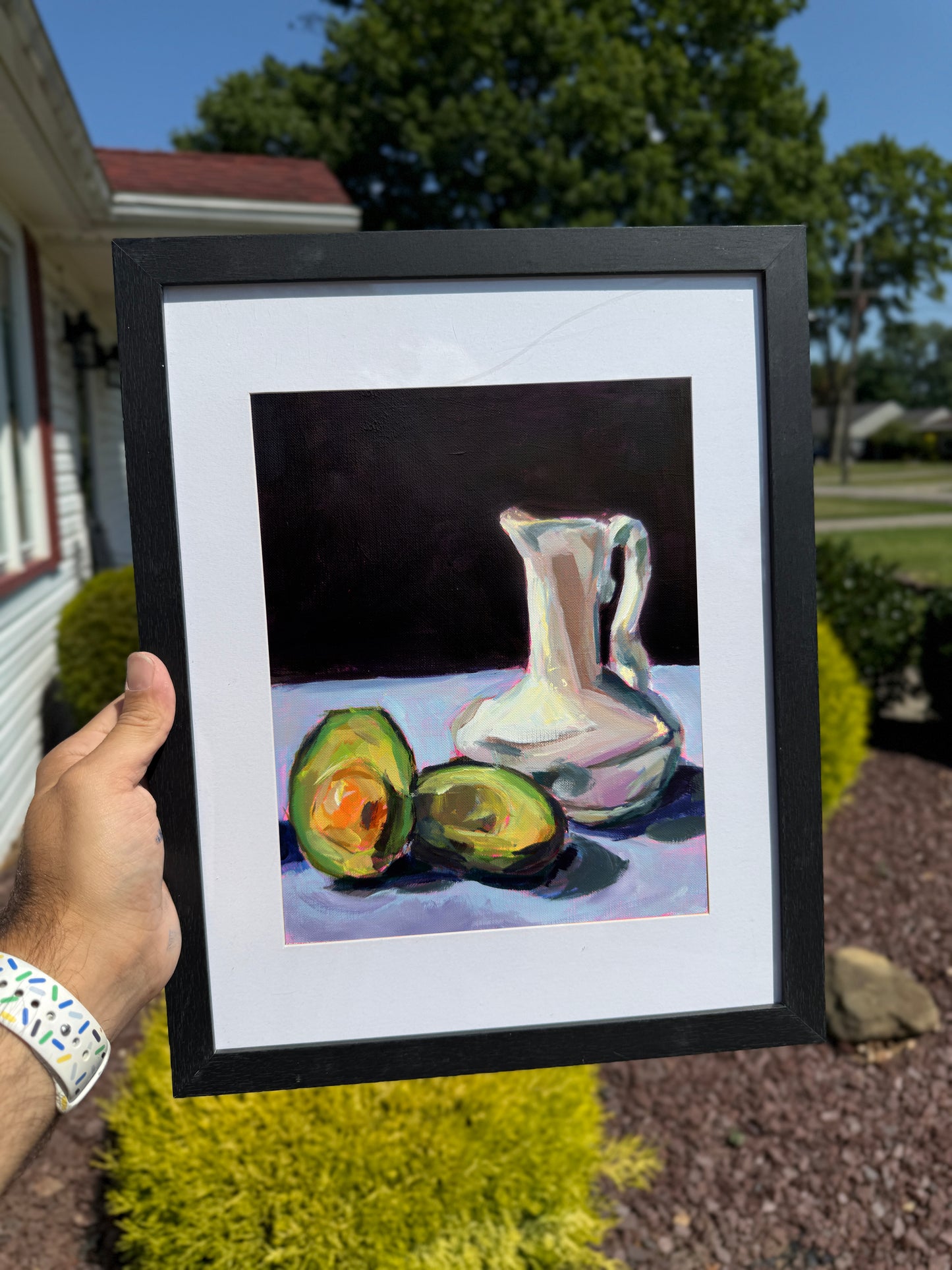Framed Original Acrylic Painting - 11 x 14