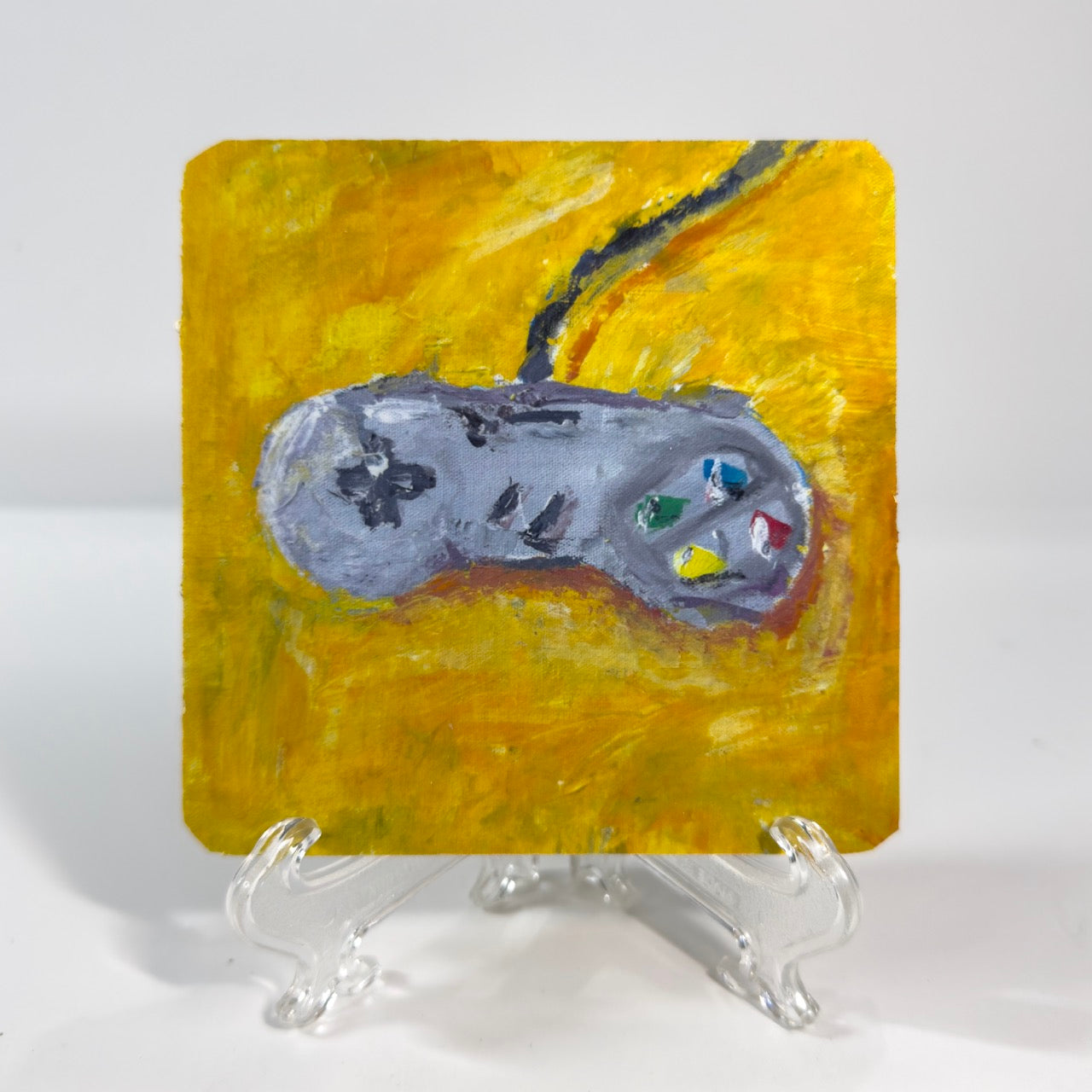 SNES Controller Square Coaster