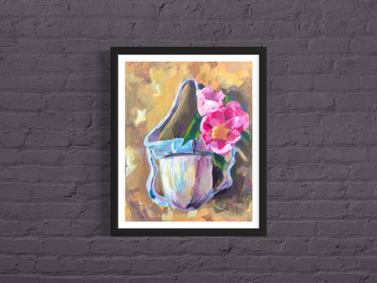 Jockstrap and Flowers, 8 x 10, Art Print