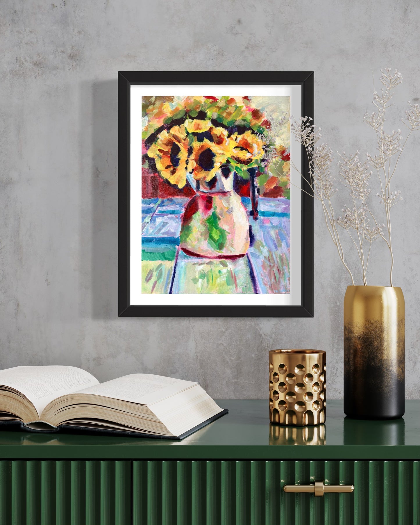 Sunflower Print, 8x10 Art Print