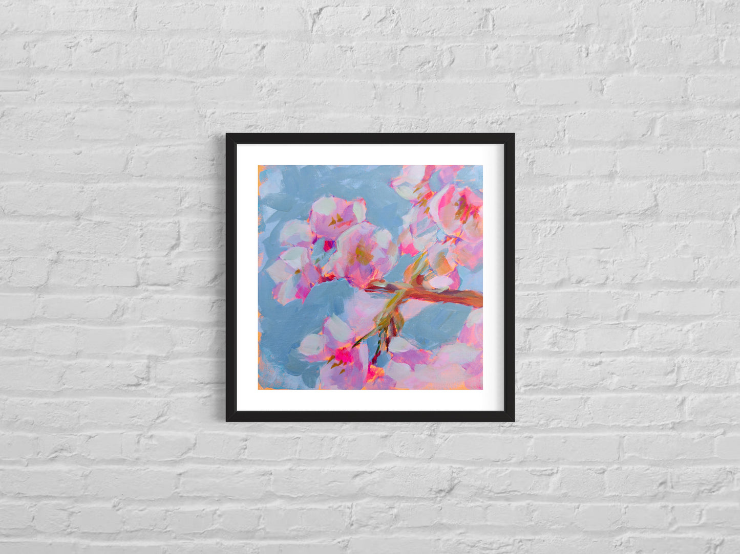 Floral Print 11, Art Print, Square Print