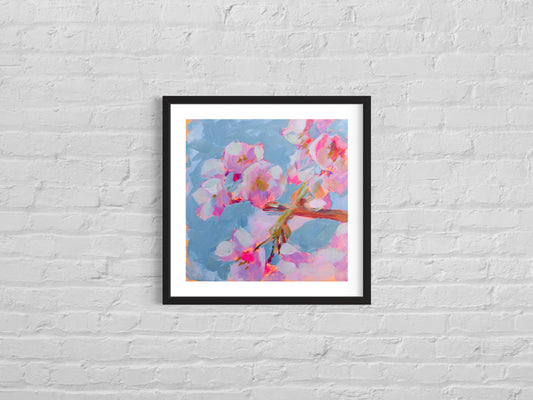 Floral Print 11, Art Print, Square Print