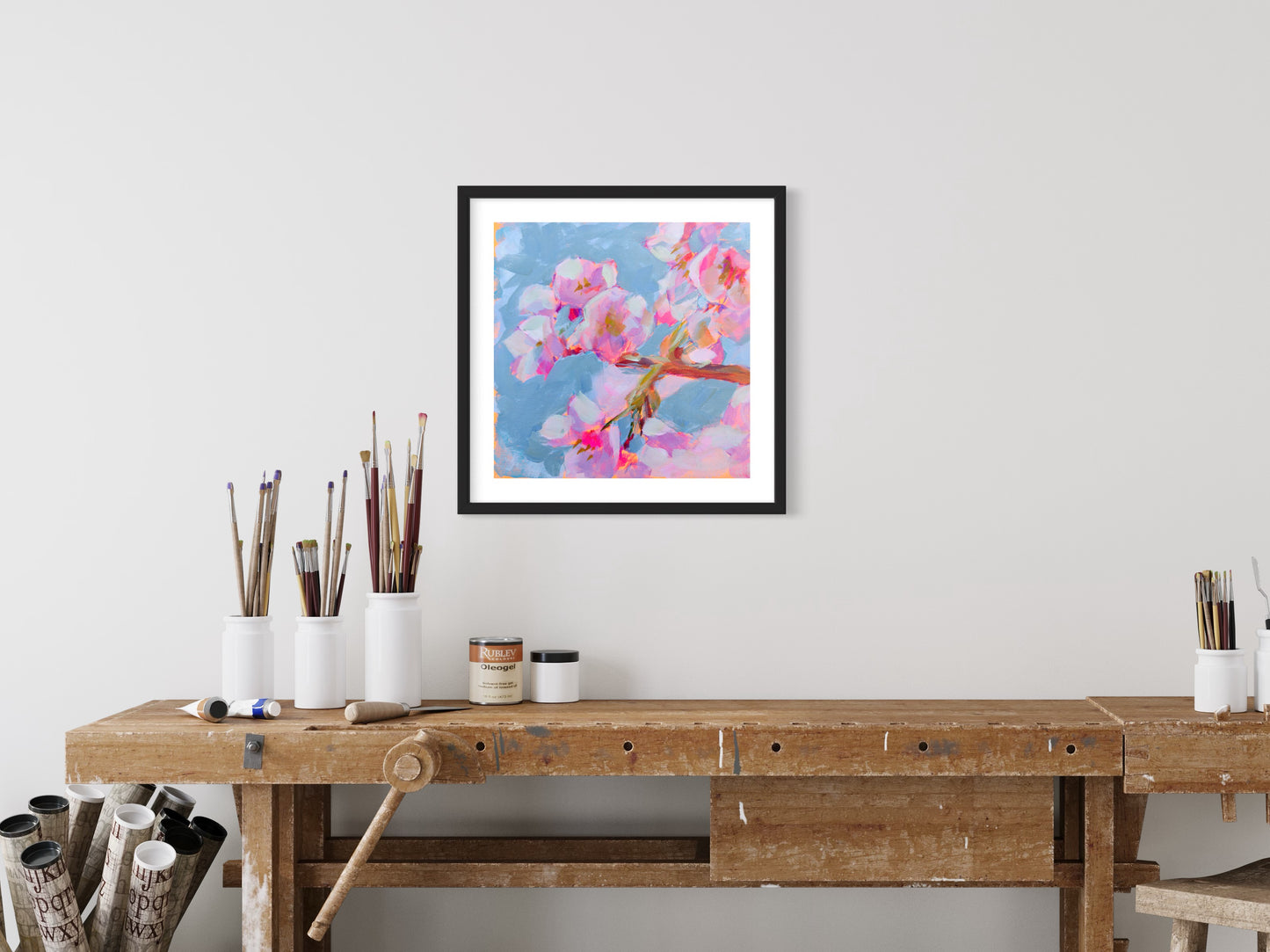 Floral Print 11, Art Print, Square Print