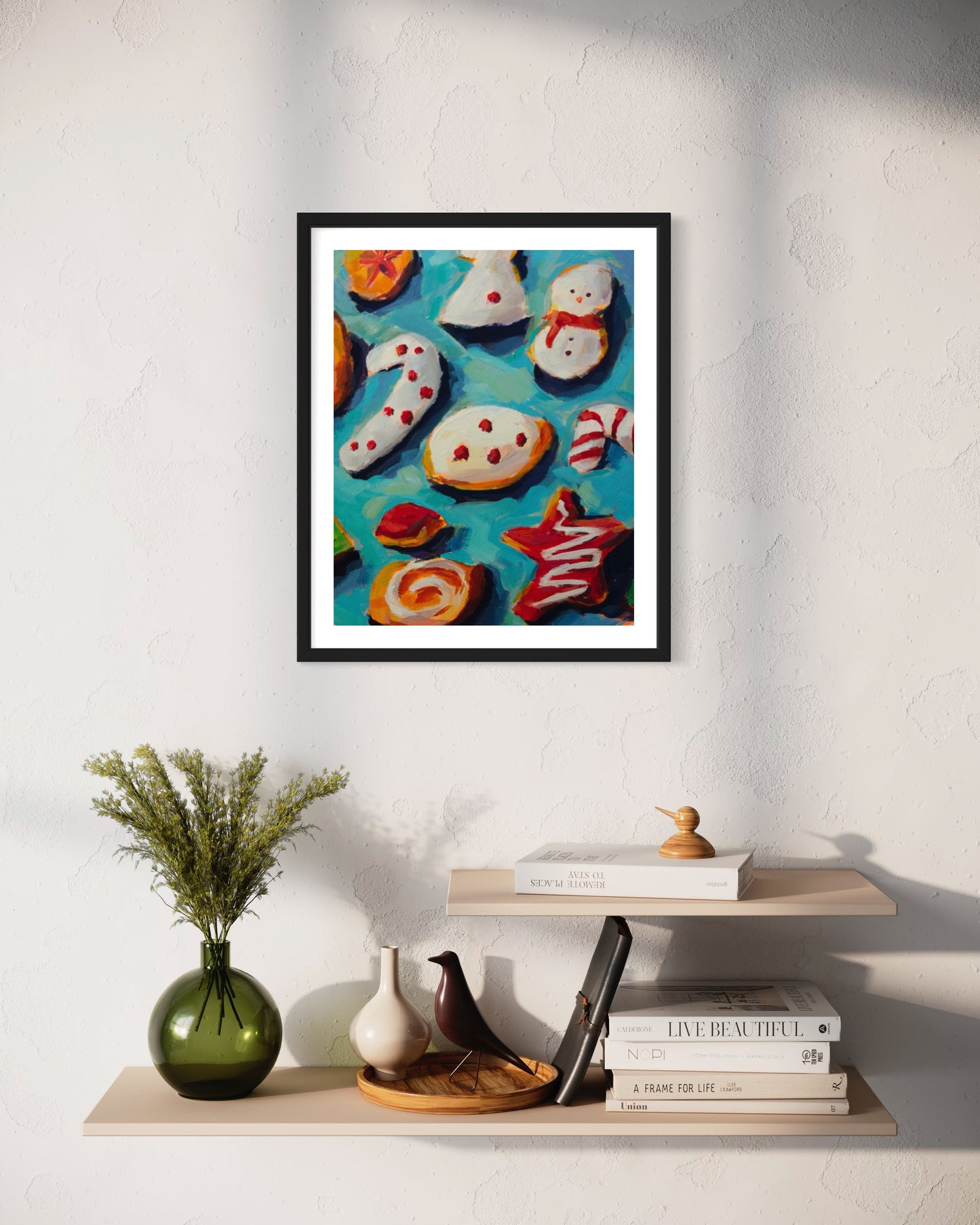 Christmas Cookies, Art Print, 8 x 10