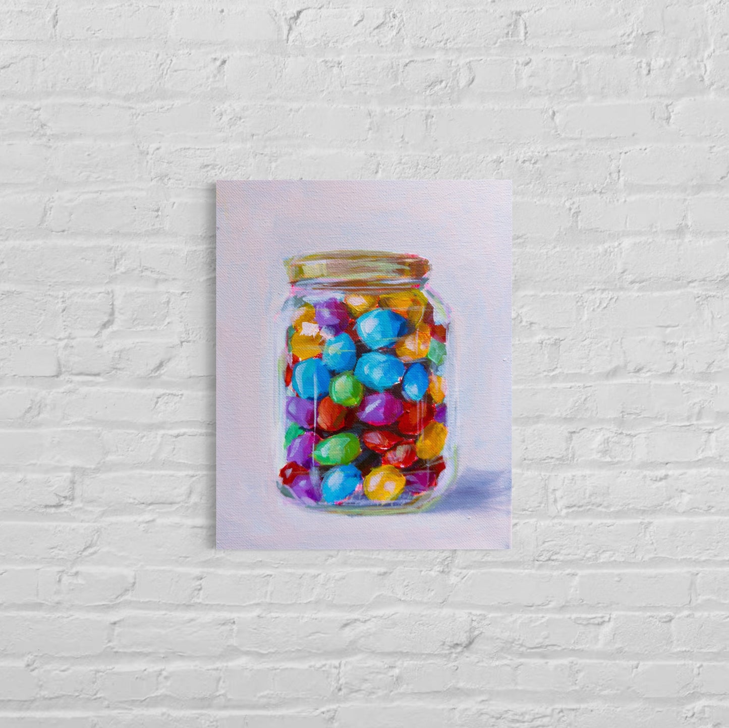 Hard Candy in a Jar, 8 x 10  Art Print