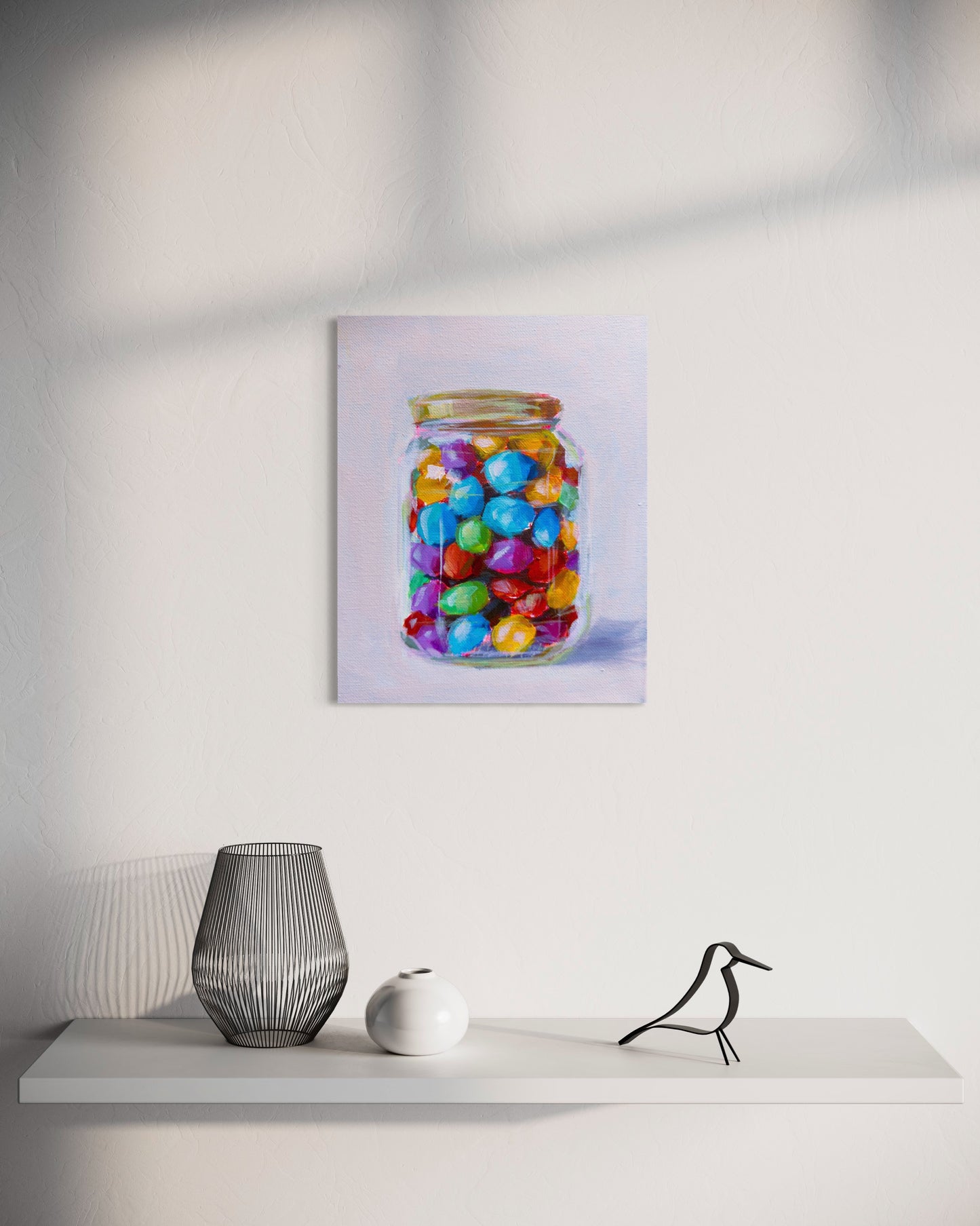 Hard Candy in a Jar, 8 x 10  Art Print