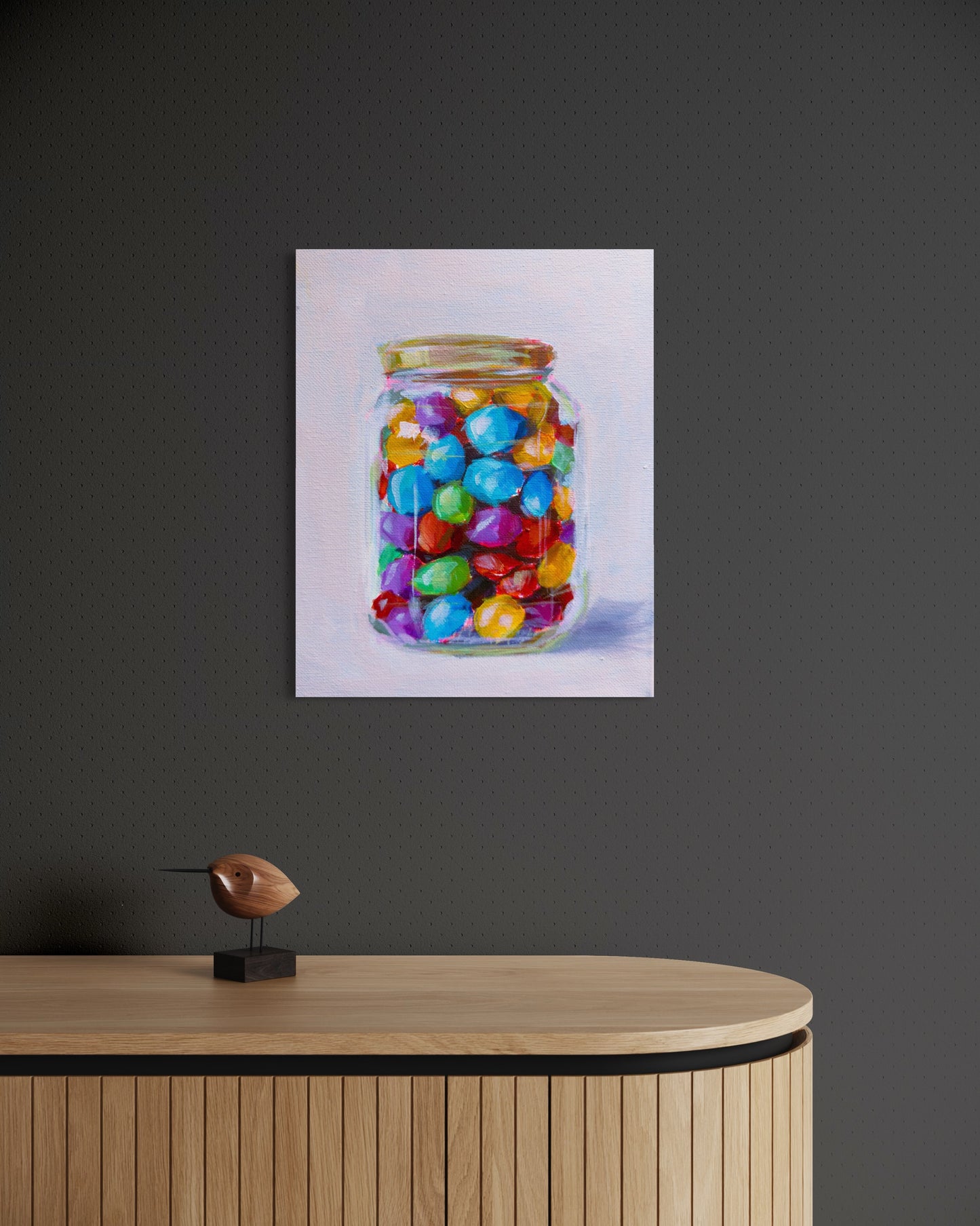 Hard Candy in a Jar, 8 x 10  Art Print