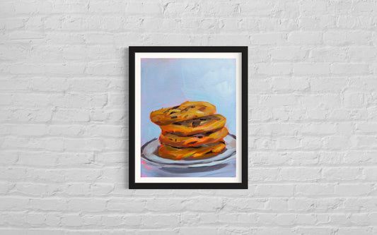 Cookies on a Plate, 8 x 10  Art Print