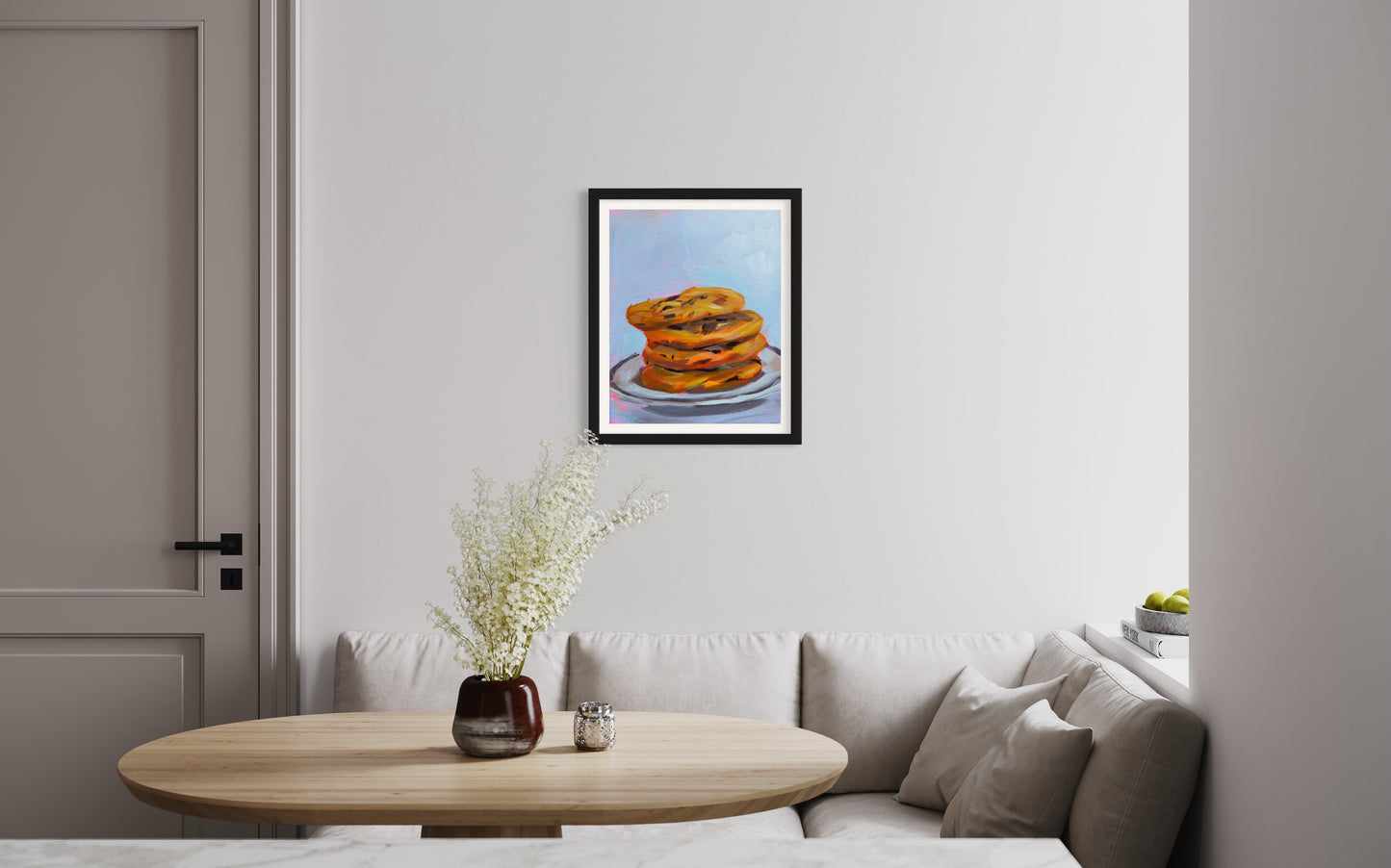 Cookies on a Plate, 8 x 10  Art Print