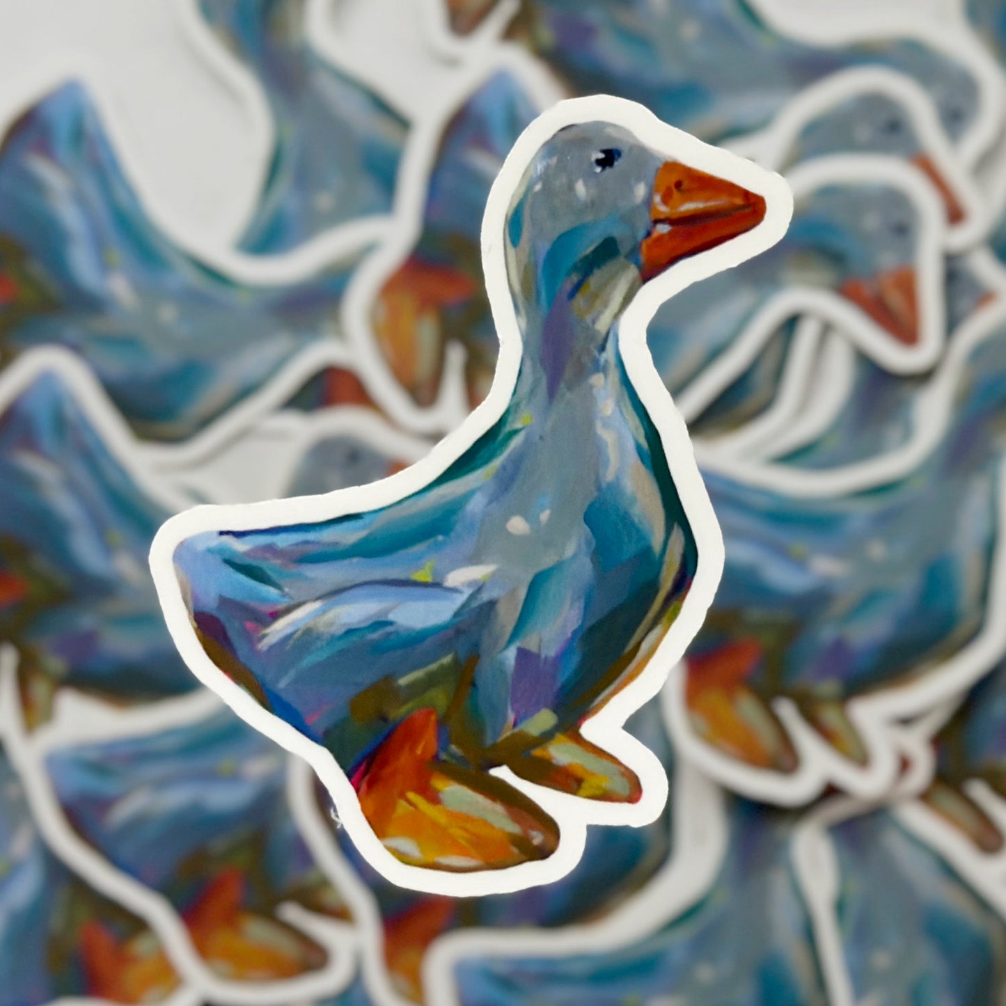 Goose Vinyl Sticker, 3 inch