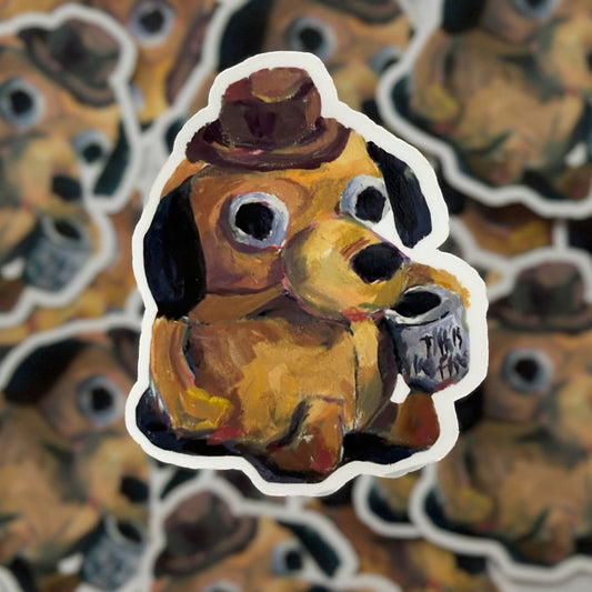 This is Fine, 3-inch Vinyl Sticker